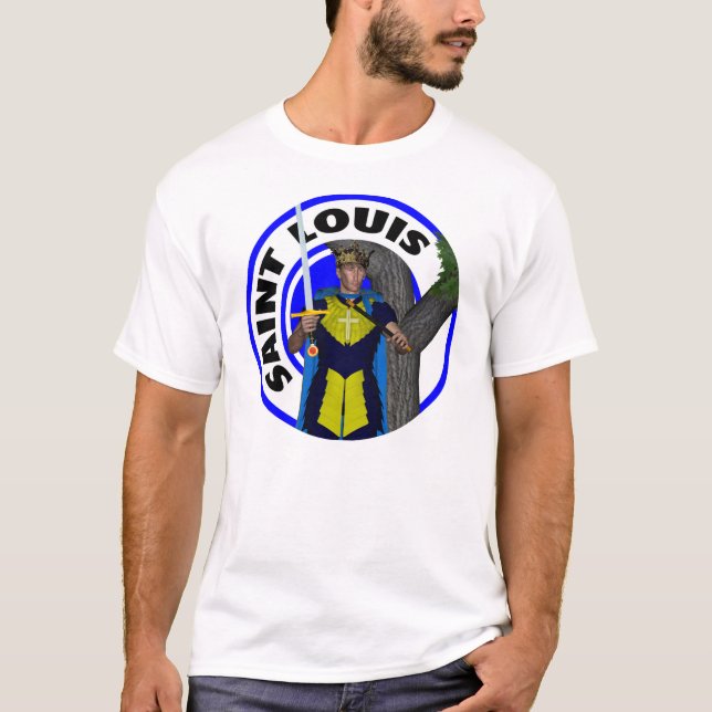 T-shirt Roi du Saint Louis IX de la France (Devant)