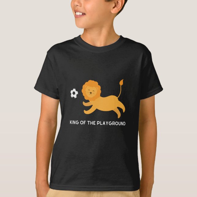 T-shirt Roi du terrain de jeu (Devant)