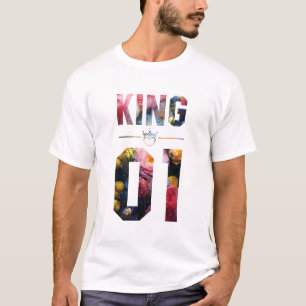 T-shirt Roi et reine des fleurs 01