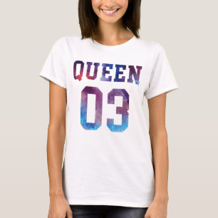 T-shirt Roi et Reine ensemble depuis 2003