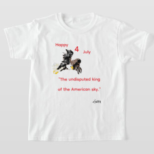 T-Shirt : Roi indiscuté, l'Aigle Chauve.