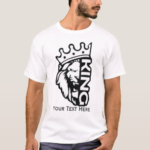 T-shirt Roi Lion – Conception d'animal de pouvoir de force