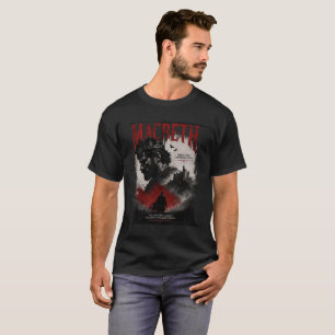 T-shirt Roi Macbeth Dark Fantasy