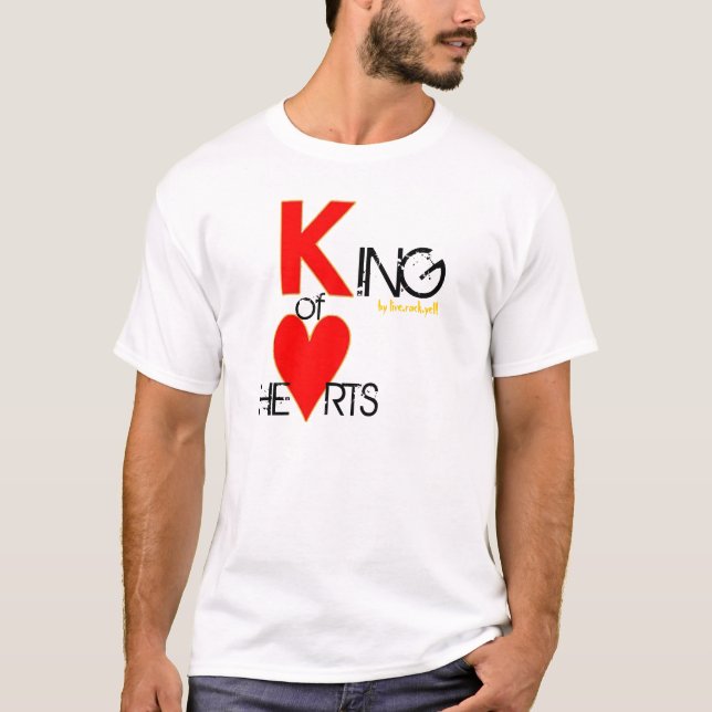 T-shirt ROI OF HEARTS par live.rock.yell ! (Devant)