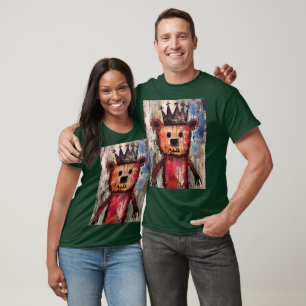 T-shirt Roi Ours Urbain GRAFFITI