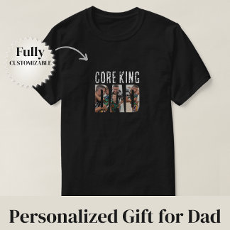 T-shirt Roi Papa de base