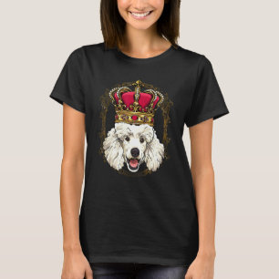 T-shirt Roi Reine Princesse Jouet Mini Caniche D