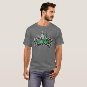 T-shirt Roi Urbain Graffiti Couronne Street Art