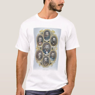 T-shirt Rois de bétail de l'ouest américain, c.1880