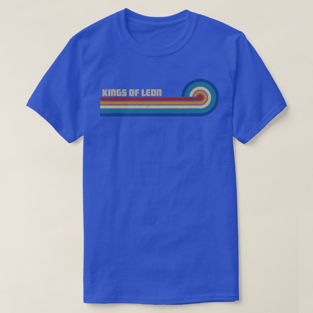 T-shirt Rois De Leon Retro Sunset (Design devant)