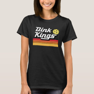 T-shirt Rois du Dink Équipe de Pickleball Mignonne Pickle