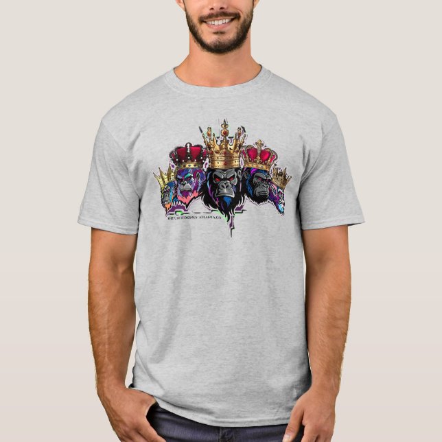 T-SHIRT ROIS-UNIS ATLANTA, GA (Devant)