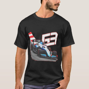 T-shirt ROKiT Williams emballant, George Russell, Robert
