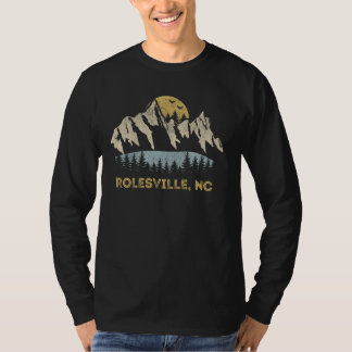 T-shirt Rolesville North Carolina Mountain Sunset Sunrise