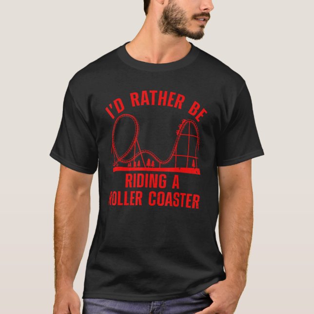 T-shirt Roller Coaster For Men Women Kids Rollercoaster 3 (Devant)