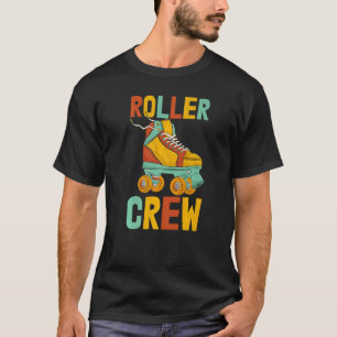T-shirt Roller Crew Femmes Patinage Rolling Chaussures Ann