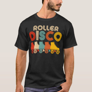 T-shirt Roller Derby 70S Roller Disco ating gift