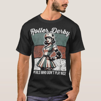 T-shirt Roller Derby Girls Roller Derby 1