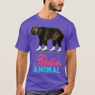 T-shirt Roller Roller Roller Girl Birthday Bear Gift1