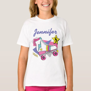T-shirt Roller Skate Party des années 80 Anniversaire