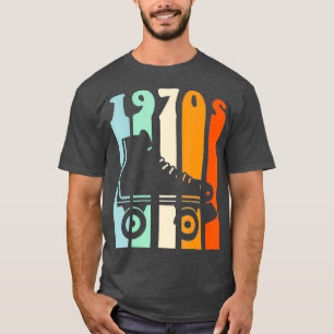 T-shirt Roller Skates des années 1970 Chemise Vintage et c
