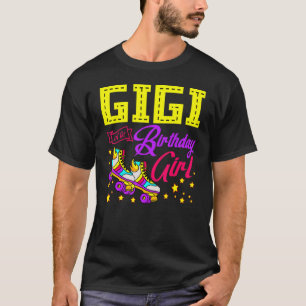 T-shirt Roller Skates Patinage Patinage Gigi De L'Annivers