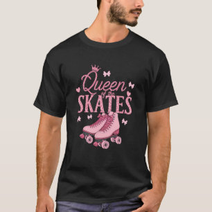 T-shirt Roller Skating 80s Roller Skater Queen Of The Roll