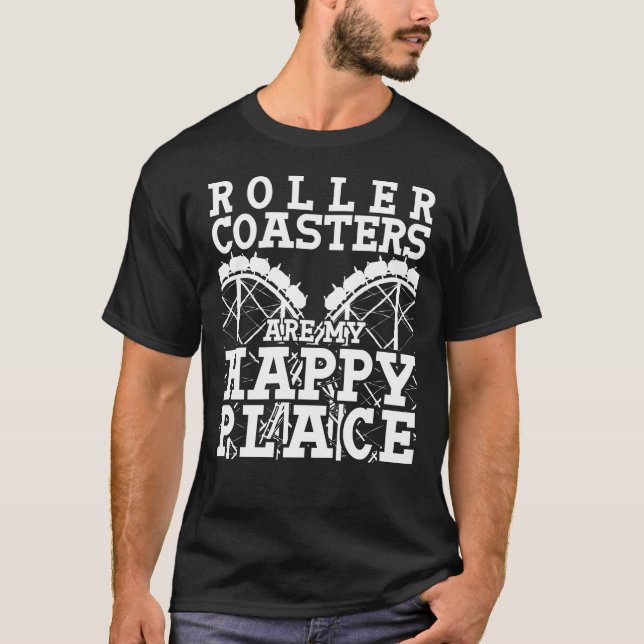 T-shirt Roller Track Faires Roller Dessous de verre (Devant)