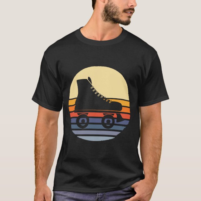 T-shirt Rollerblades Roller Skate (Devant)