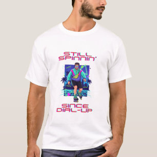 T-shirt Rollerblading des années 90