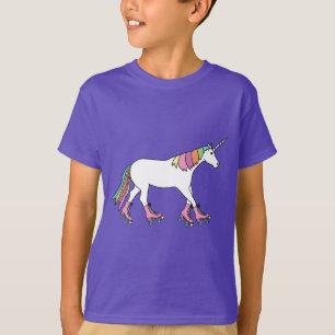 T-shirt Rollerskating de licorne