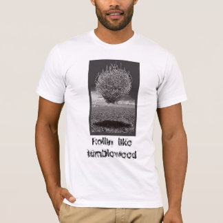 T-shirt Rollin aiment l'amarante
