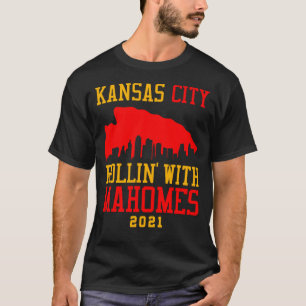 T-shirt Rollin Avec Mahomes Mahomie Kansas City Football 2