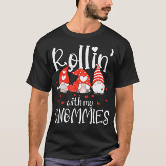 T-shirt Rollin des femmes avec My Gnomies mignonnes Valent