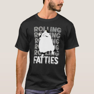 T-shirt Rolling Fatties Chat Chat Tenue Chat Papa Chat M