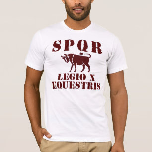 T-shirt romain célèbre de légion de 10 Jules C