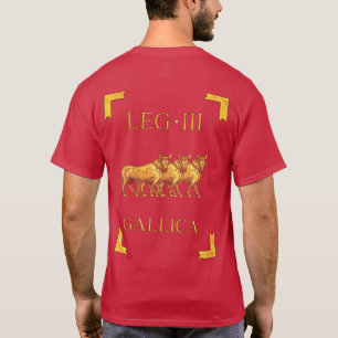 T-shirt romain de 3 Legio III Gallica Vexillum