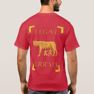T-shirt romain de 6 Legio VI Ferrata Vexilla