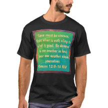 T-Shirt Romains 12:9-10