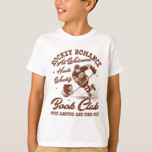 T-shirt Romance de hockey Smut Lecteur Club de livre Amour
