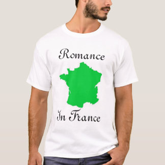 T-shirt Romance en France