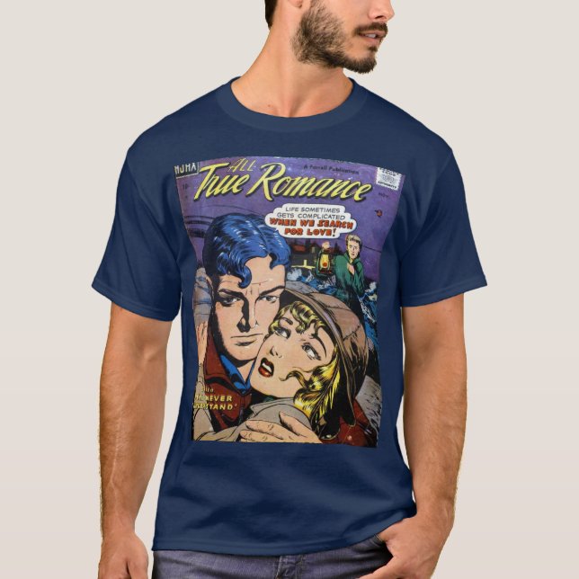 T-shirt Romance vrai (Devant)