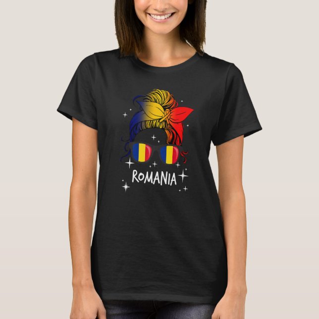 T-shirt Romania   (Devant)