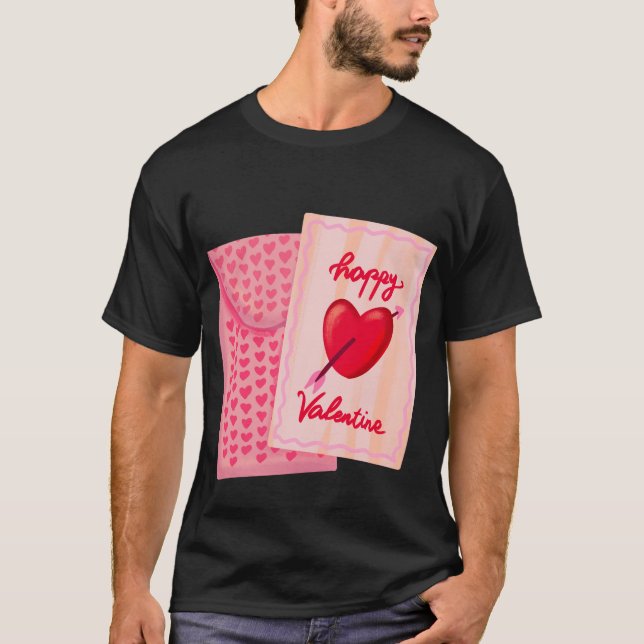 T-shirt Romantic Valentine’s Day Quote (Devant)