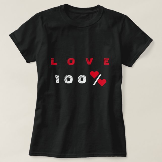 T-Shirt romantique pour femme (Design devant)