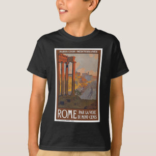 T-shirt Rome antique Voyage et peinture