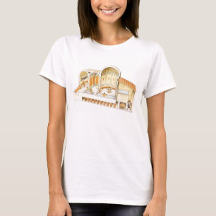 T-shirt Rome. Bains privés
