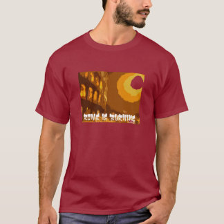 T-shirt Rome brûle