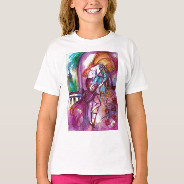 T-shirt ROMEO ET JULIET Romantique Saint Valentin (Devant)