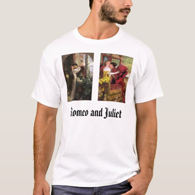 T-shirt Romeo-Juilet-l, Brown.Romeo, Romeo et Juliet (Devant)